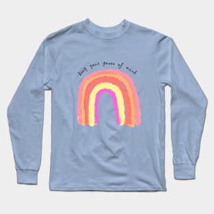 Rainbow for peace of mind Long Sleeve T-Shirt